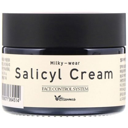 Elizavecca, ミルキーウェア、サルチルクリーム、フェイスコントロールシステム、50ml（1.69oz）