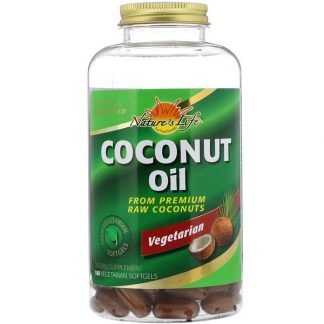 Health From The Sun, Coconut Oil, 180 Vegetarian Softgels