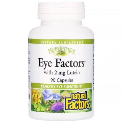 Natural Factors, Eye Factors、ルテイン2 mg配合、90粒