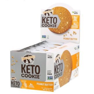 Lenny & Larry's, KETO COOKIE（ケトクッキー）、ピーナッツバター、12枚、各45g（1.6オンス）