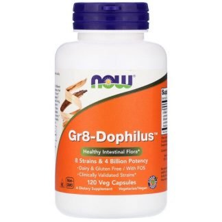 Now Foods, Gr8ドフィラス、120植物カプセル
