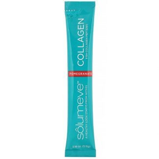 Solumeve, コラーゲンペプチドプラスビタミンC＆ヒアルロン酸、ザクロ、30袋、各5.15 g（0.18 oz）