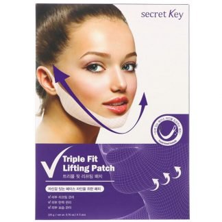 Secret Key, トリプルフィット・リフティングパッチ、5枚、各0.70 oz（20g）
