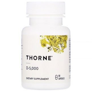 Thorne Research, D-5,000, 60カプセル