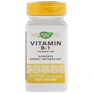 Nature's Way, ビタミンB1、100mg、100粒