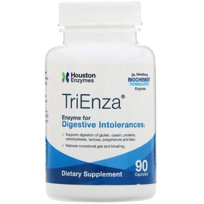 Houston Enzymes, トリエンザ、消化を助ける酵素、90粒