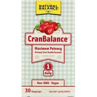 Natural Balance, Cran Balance, Urinary Tract Health Formula, 30 Veg Caps