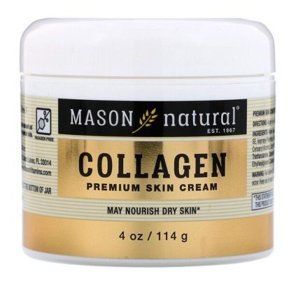 Mason Natural, Collagen  Premium Skin Cream, 4 oz (114 g)