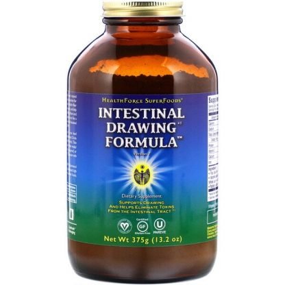 HealthForce Superfoods, Intestinal Drawing Formula, Version 7, 13.2 oz (375 g)