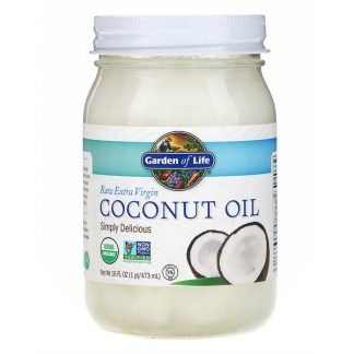 Garden of Life, Raw Extra Virgin Coconut Oil, 16 fl oz (473 ml) (Discontinued Item)