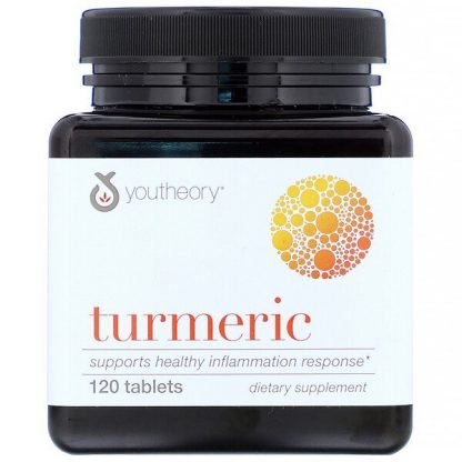 Youtheory, ターメリック、120錠
