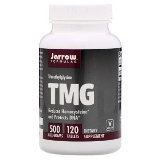 Jarrow Formulas, TMG、トリメチルグリシン、500 mg、120粒