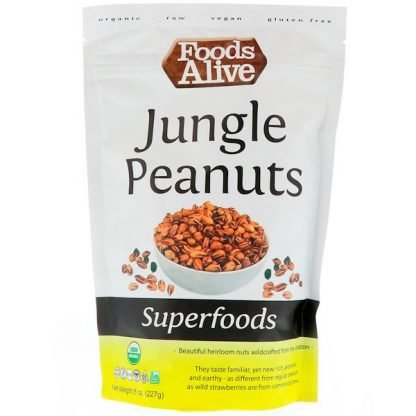 Foods Alive, スーパーフード、ジャングルピーナッツ、8オンス (227 g)