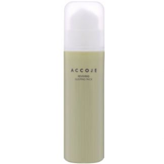 Accoje, リバイビング(Reviving)、スリーピングパック、130ml