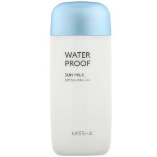 Missha, ウォータープルーフサンミルク、SPF 50+ PA+++、70 ml（2.36 fl oz）