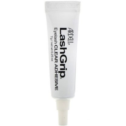 Ardell, ラッシュグリップ、ストリップ付けまつ毛用、粘着剤クリア、7g