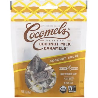 Cocomels, Organic, Coconut Milk Caramels, Coconut Sugar, 3 oz (85 g)