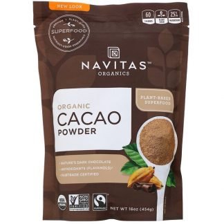 Navitas Organics, オーガニックカカオパウダー、454 g（16 oz）