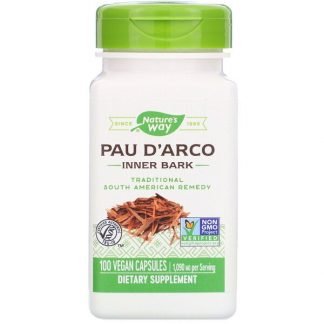 Nature's Way, ポーダルコ内樹皮、545mg、植物性カプセル100粒