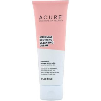 Acure, 本当に心地良い、クレンジングクリーム、4液量オンス (118 ml)