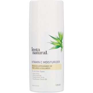 InstaNatural, ビタミンCモイスチャライザー、100ml（3.4液量オンス）