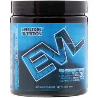 EVLution Nutrition, ENGNプレワークアウト、ブルーラズベリー、252g