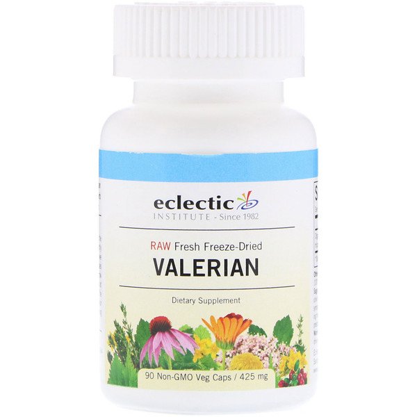 Eclectic Institute, バレリアン、 425 mg、 ベジカプセル90個
