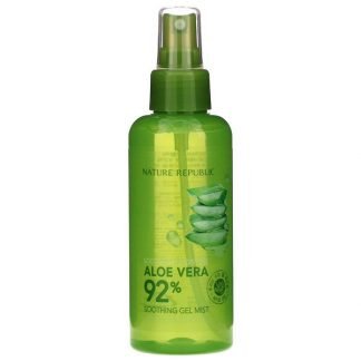 Nature Republic, アロエベラスージングジェルミスト, 5.07液量オンス (150 ml)