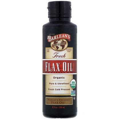 Barlean's, Organic, Fresh Flax Oil, 8 fl oz (236 ml)