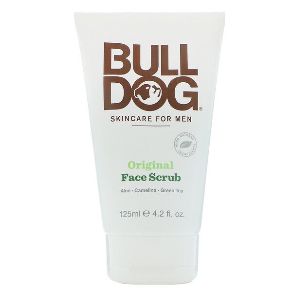 Bulldog Skincare For Men, オリジナル・フェイススクラブ、4.2 fl oz (125 ml)