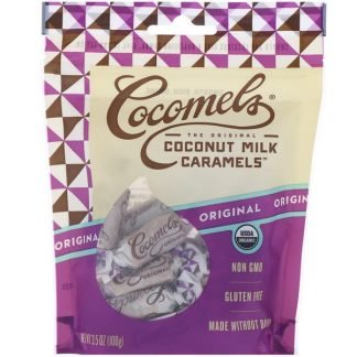 Cocomels, オーガニック、ココナッツミルクキャラメル、オリジナル、3.5 oz (100 g)