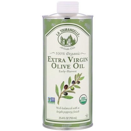 La Tourangelle, 100％オーガニックエキストラバージンオリーブオイル、750 ml
