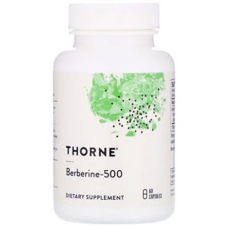 Thorne Research, バルベリン500、カプセル60粒