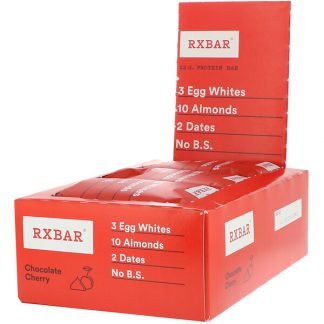 RXBAR, プリテインバー、チョコチェリー、12本入り、各52g