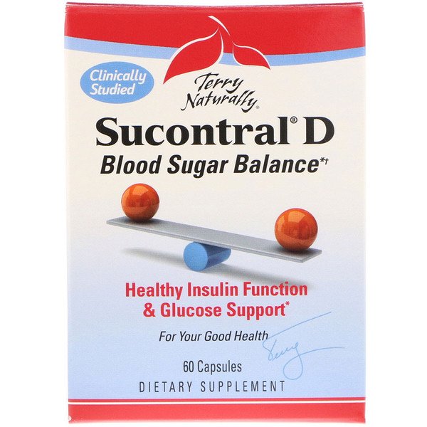 EuroPharma, Terry Naturally, スコントラルD、60カプセル