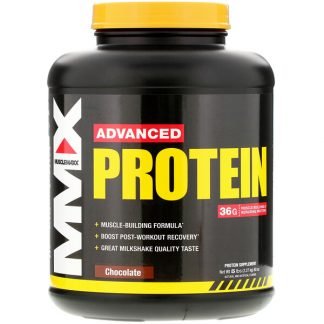 MuscleMaxx, アドバンストプロテイン、チョコレート、2.27 kg（5 lb）