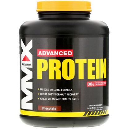 MuscleMaxx, アドバンストプロテイン、チョコレート、2.27 kg（5 lb）