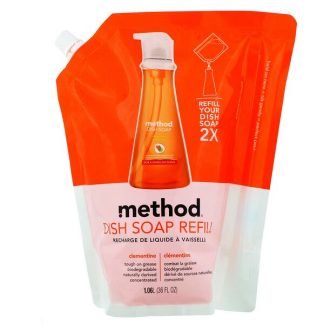 Method, Dish Soap Refill, Clementine, 36 fl oz (1.06 l)