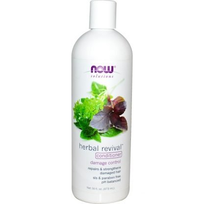 Now Foods, ソリューションズ、ハーバル リバイバル コンディショナー、16 fl oz (473 ml)