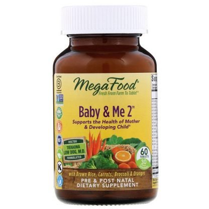 MegaFood, Baby & Me 2、60錠