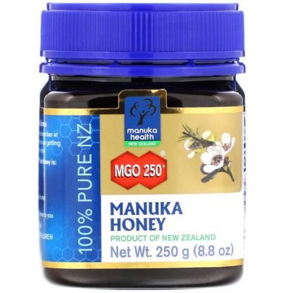 Manuka Health, Manuka Honey, MGO 250+, 8.8 oz (250 g)