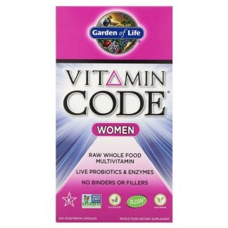 Garden of Life, Vitamin Code, Women, 240 Vegetarian Capsules