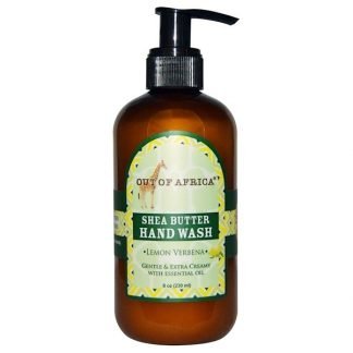 Out of Africa, Organic Shea Butter Hand Wash, Lemon Verbena, 8 fl oz (240 ml) (Discontinued Item)
