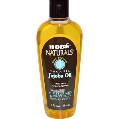 Hobe Labs, ナチュラルズ、有機ホホバオイル、4 fl oz (118 ml)