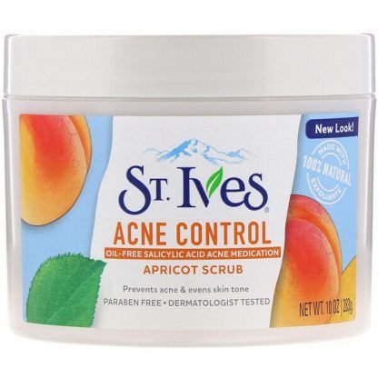 St. Ives, にきびコントロール・アプリコット・スクラブ、283g（10oz）