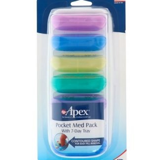 Apex, ポケット・メッド・バック 7日分トレー付き