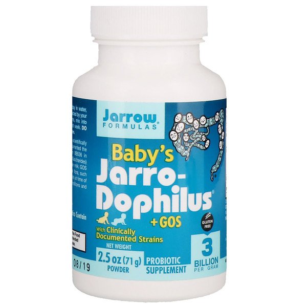 Jarrow Formulas, Baby's Jarro-Dophilus + GOS, 2.5 oz (71 g) Powder (Ice)
