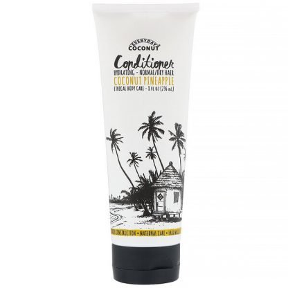 Everyday Coconut, エブリデイココナッツ、コンディショナー、ココナッツパイナップル、236mlL（8fl oz）