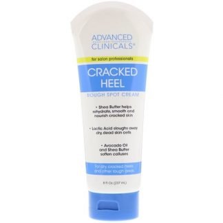 Advanced Clinicals, Cracked Heel, Rough Sport Cream, 8 fl oz (237 ml) (Discontinued Item)