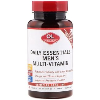 Olympian Labs, Daily Essentials Men's Multi-Vitamin, 30 Tablets (Discontinued Item)